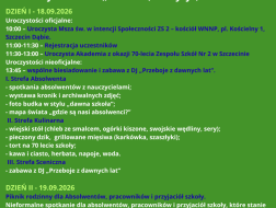 List do Emerytowanych Pracowników Szkoły